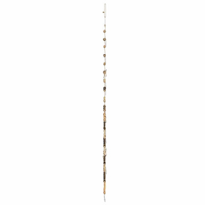 vidaXL Weihnachtsbaum mit 100 LEDs Natur 180 cm Massives Eschenholz