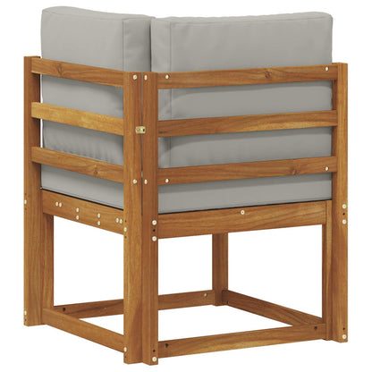 Outdoor Ecksofa Massivholz Akazie