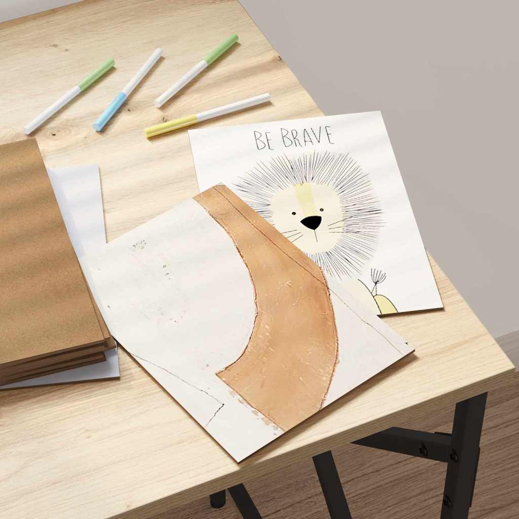 Dekoplatten 150 pcs Weiß 15 x 21 x 0,27 cm Holzwerkstoff