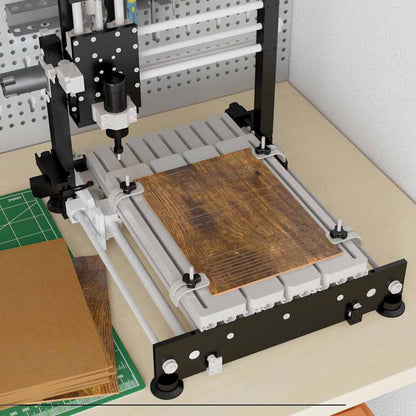 Dekoplatten 150 pcs Geräucherte Eiche 15 x 21 x 0,27 cm