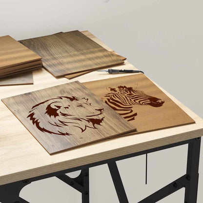 Dekoplatten 12 pcs Artisan-Eiche 15 x 21 x 0,27 cm