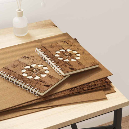 Dekoplatten 12 pcs Altholz 30 x 42 x 0,27 cm Holzwerkstoff