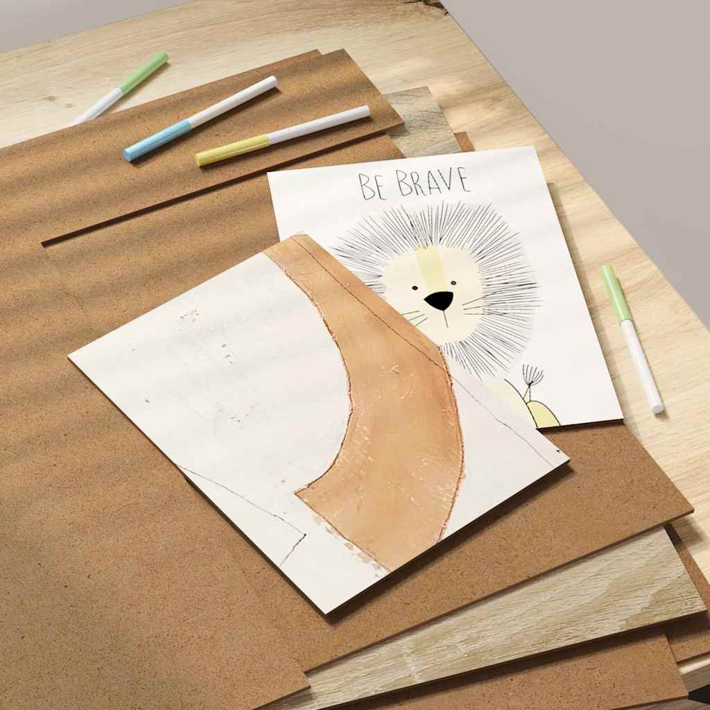 Dekoplatten 12 pcs Sonoma-Eiche 40 x 60 x 0.27 cm Holzwerkstoff