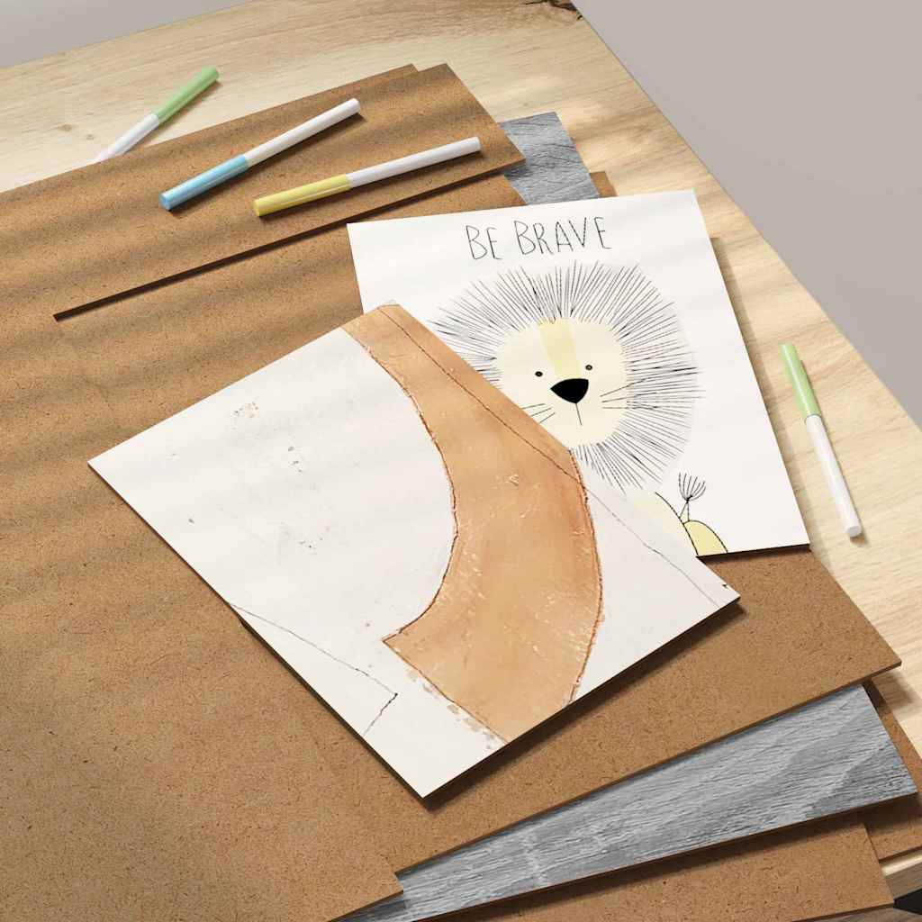 Dekoplatten 12 pcs Graues Sonoma 40 x 60 x 0.27 cm