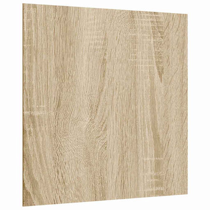 Dekoplatten 12 pcs Sonoma-Eiche 30 x 30 x 0,27 cm Holzwerkstoff