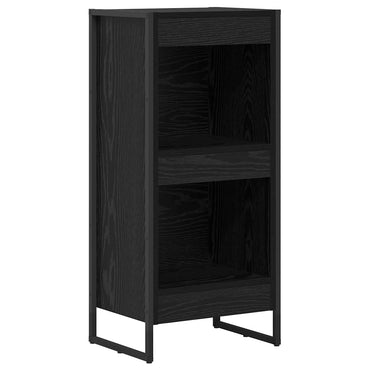 vidaXL Bücherregal Schwarz Eichen-Optik 80 x 30 x 155 cm Holzwerkstoff