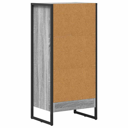 Bücherregal Graues Sonoma 80 x 30 x 155 cm Holzwerkstoff