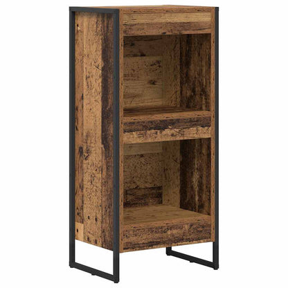 vidaXL Bibliothèque en bois de récupération 80 x 30 x 155 cm Bois d'ingénierie