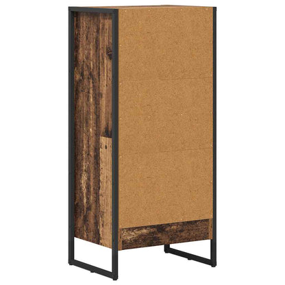 vidaXL Bibliothèque en bois de récupération 80 x 30 x 155 cm Bois d'ingénierie