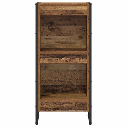 vidaXL Bibliothèque en bois de récupération 80 x 30 x 155 cm Bois d'ingénierie