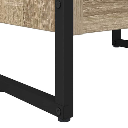vidaXL Bücherregal Sonoma 80 x 30 x 155 cm Holzwerkstoff