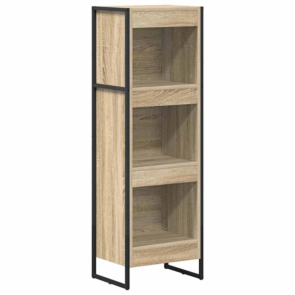 vidaXL Bücherregal Sonoma 80 x 30 x 155 cm Holzwerkstoff