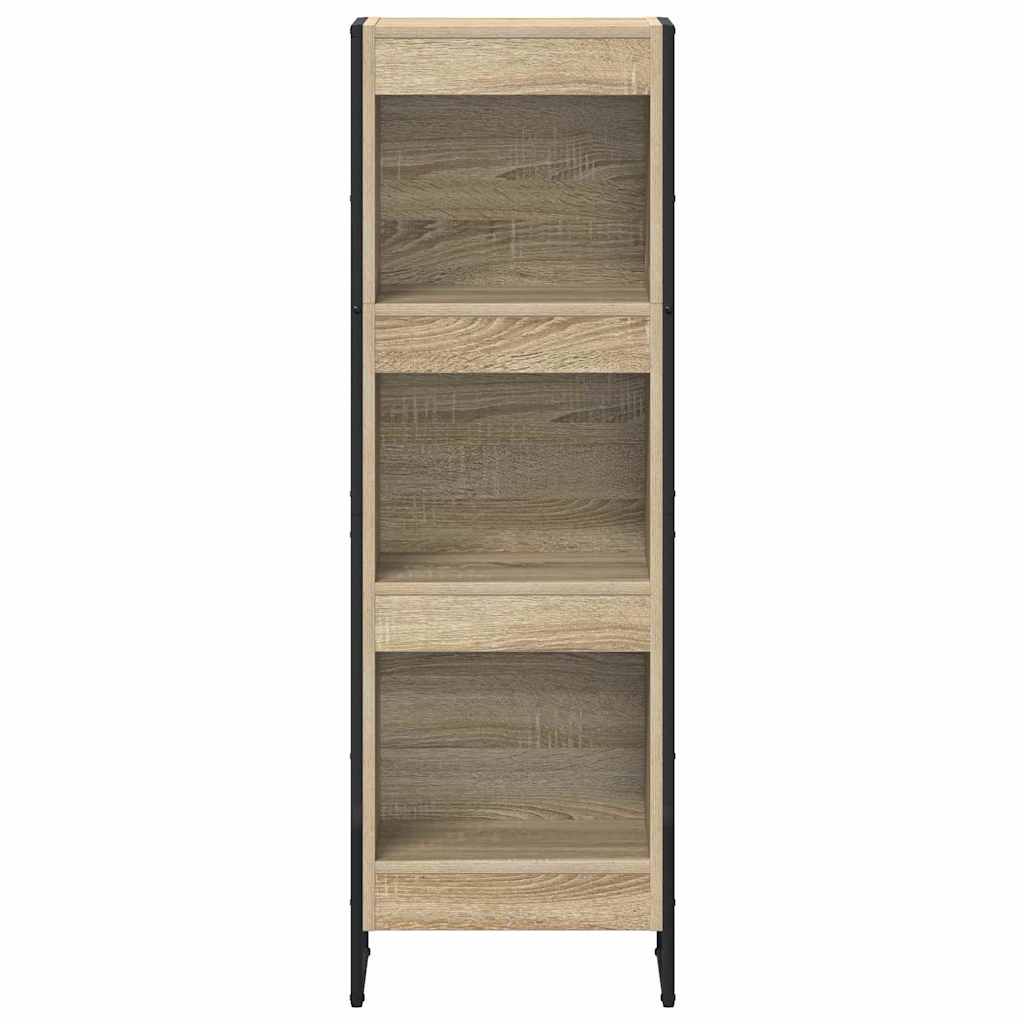 vidaXL Bücherregal Sonoma 80 x 30 x 155 cm Holzwerkstoff
