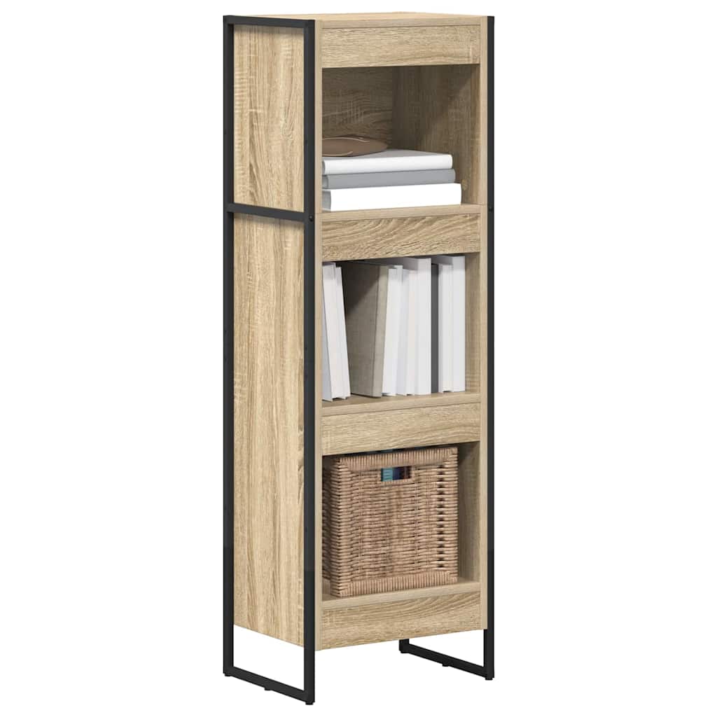 vidaXL Bücherregal Sonoma 80 x 30 x 155 cm Holzwerkstoff