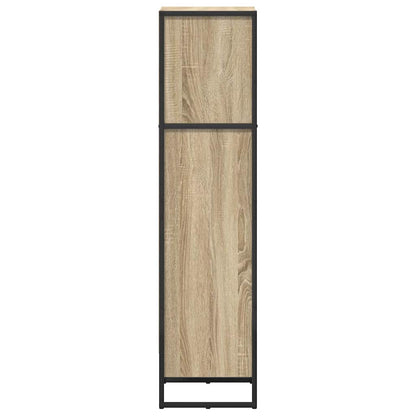vidaXL Bücherregal Sonoma 80 x 30 x 155 cm Holzwerkstoff