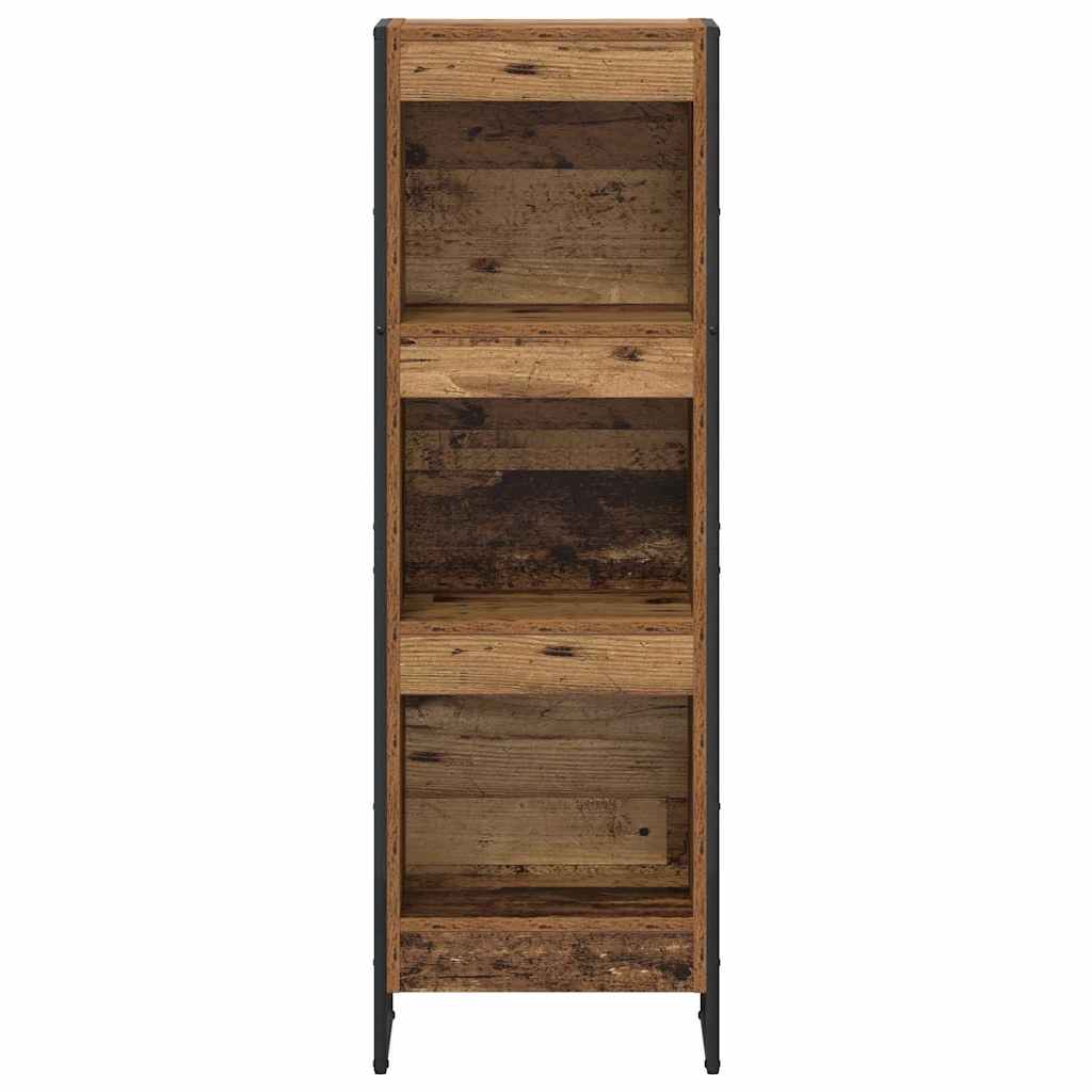 Bücherregal Altholz 80 x 30 x 155 cm Holzwerkstoff