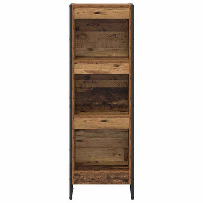 Bücherregal Altholz 80 x 30 x 155 cm Holzwerkstoff