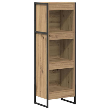 vidaXL Bücherregal Kunsthandwerk Eiche 80 x 30 x 155 cm Holzwerkstoff