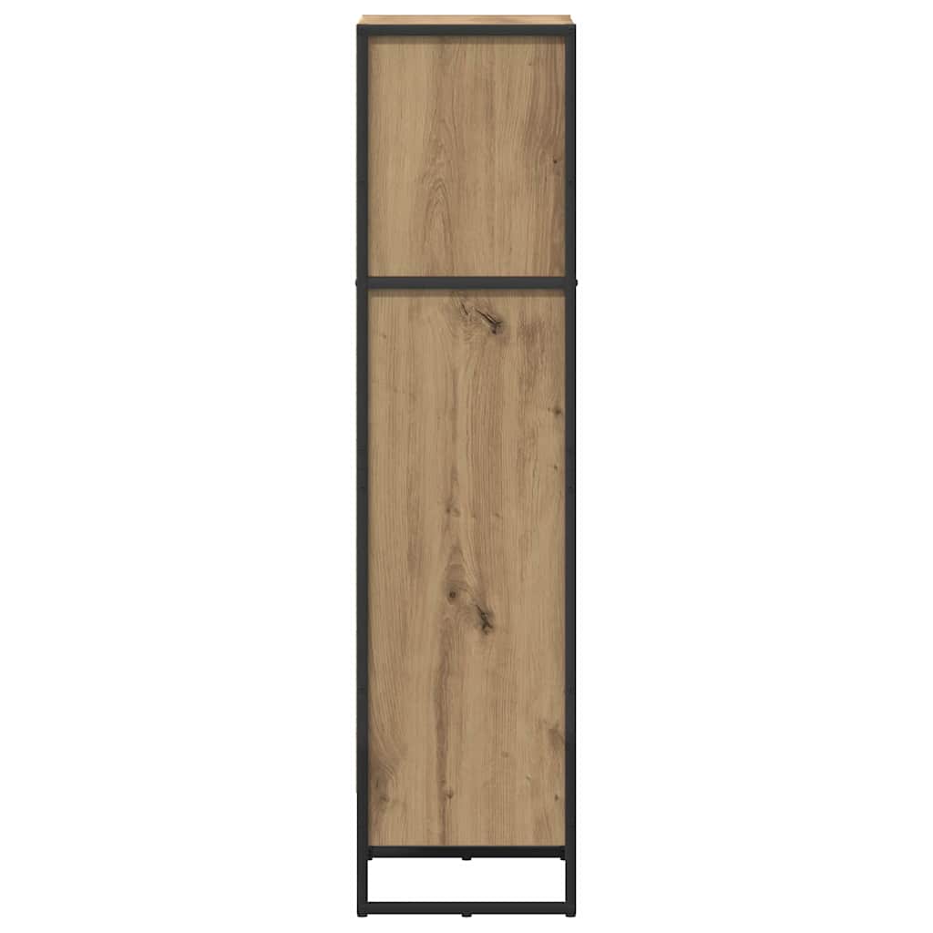 Bücherregal Kunsthandwerk Eiche 80 x 30 x 155 cm Holzwerkstoff