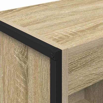 vidaXL Bücherregal Sonoma 80 x 30 x 155 cm Holzwerkstoff