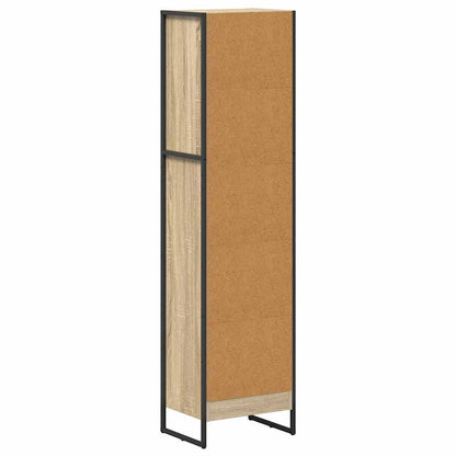 vidaXL Bücherregal Sonoma 80 x 30 x 155 cm Holzwerkstoff