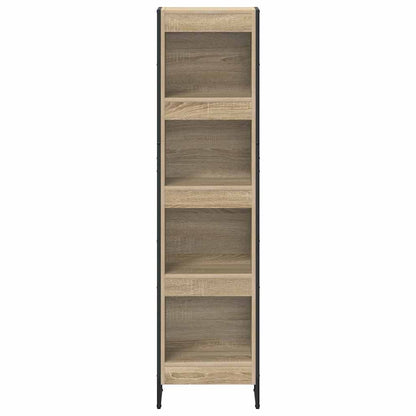 vidaXL Bücherregal Sonoma 80 x 30 x 155 cm Holzwerkstoff