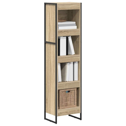 vidaXL Bücherregal Sonoma 80 x 30 x 155 cm Holzwerkstoff