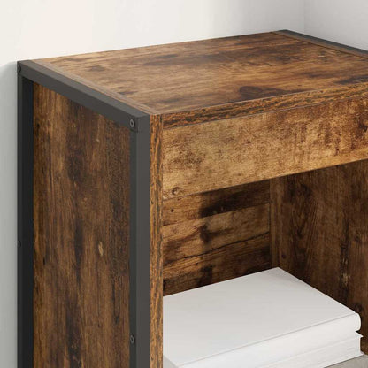 vidaXL Bücherregal Raucharbe 80 x 30 x 155 cm Holzwerkstoff