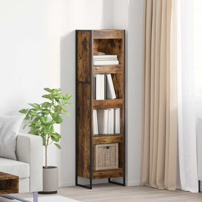 vidaXL Bücherregal Raucharbe 80 x 30 x 155 cm Holzwerkstoff