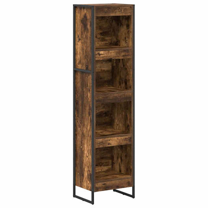 vidaXL Bücherregal Raucharbe 80 x 30 x 155 cm Holzwerkstoff
