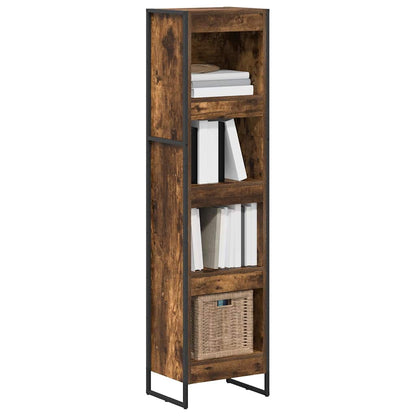 vidaXL Bücherregal Raucharbe 80 x 30 x 155 cm Holzwerkstoff