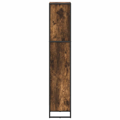 vidaXL Bücherregal Raucharbe 80 x 30 x 155 cm Holzwerkstoff