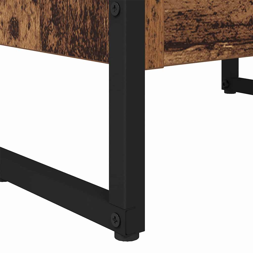 vidaXL Bibliothèque en bois de récupération 80 x 30 x 155 cm Bois d'ingénierie