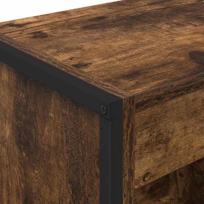 vidaXL Bücherregal Raucharbe 80 x 30 x 155 cm Holzwerkstoff