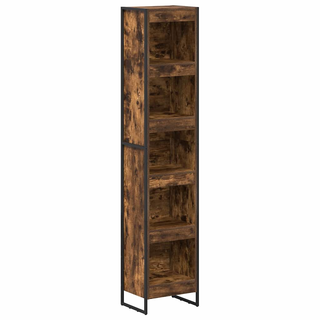 vidaXL Bücherregal Raucharbe 80 x 30 x 155 cm Holzwerkstoff