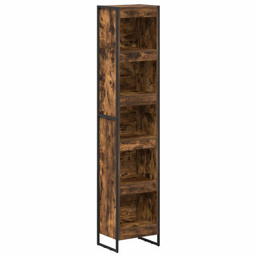 vidaXL Bücherregal Raucharbe 80 x 30 x 155 cm Holzwerkstoff