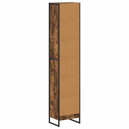 vidaXL Bücherregal Raucharbe 80 x 30 x 155 cm Holzwerkstoff