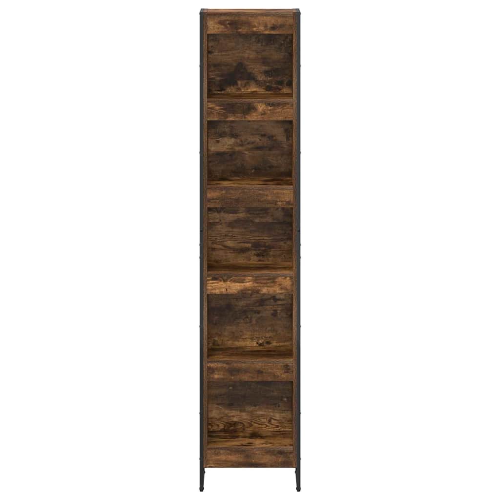 vidaXL Bücherregal Raucharbe 80 x 30 x 155 cm Holzwerkstoff