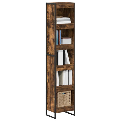 vidaXL Bücherregal Raucharbe 80 x 30 x 155 cm Holzwerkstoff
