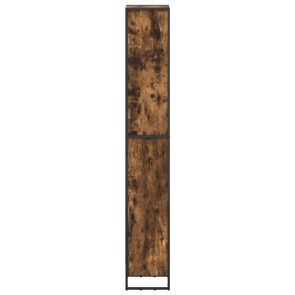 vidaXL Bücherregal Raucharbe 80 x 30 x 155 cm Holzwerkstoff