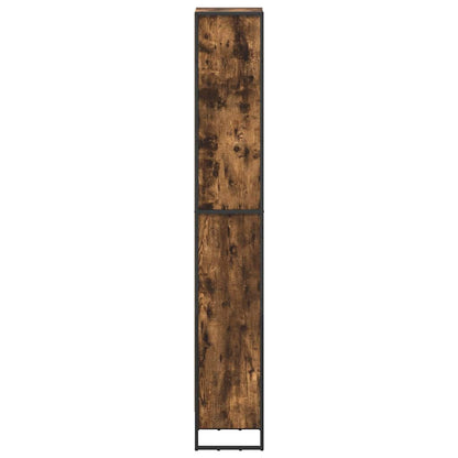vidaXL Bücherregal Raucharbe 80 x 30 x 155 cm Holzwerkstoff