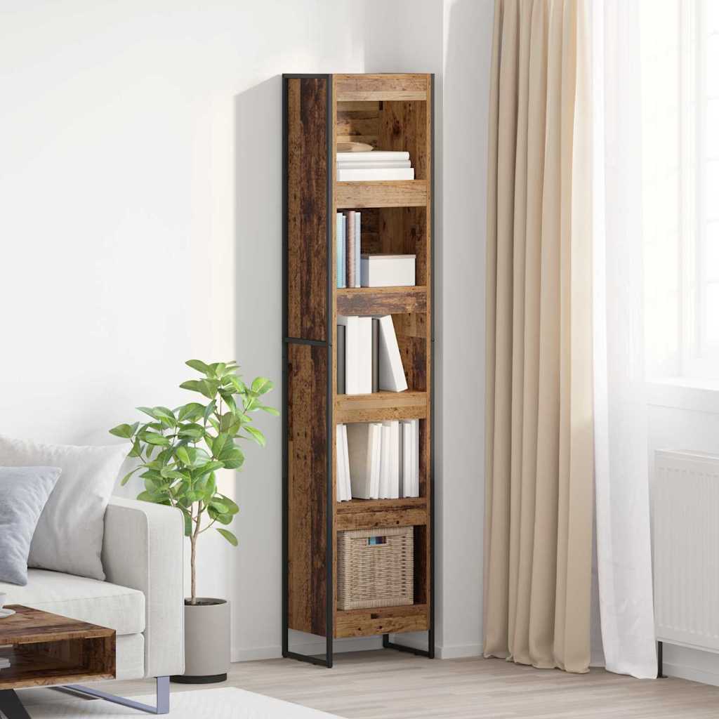 Bücherregal Altholz 80 x 30 x 155 cm Holzwerkstoff