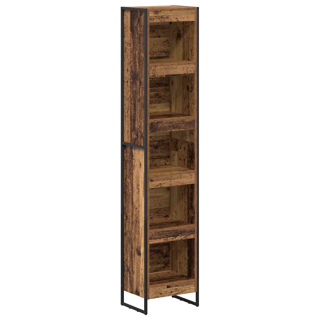 Bücherregal Altholz 80 x 30 x 155 cm Holzwerkstoff