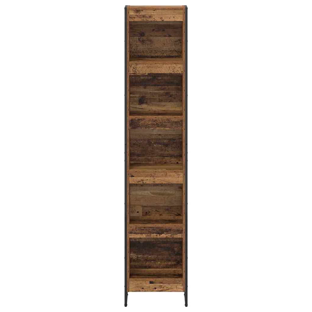 Bücherregal Altholz 80 x 30 x 155 cm Holzwerkstoff