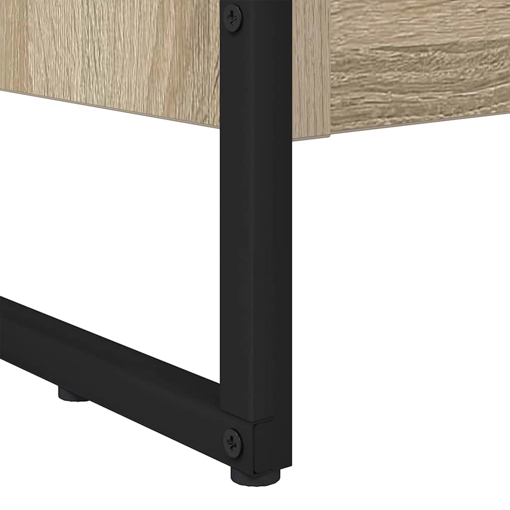 vidaXL Bücherregal Sonoma 80 x 30 x 155 cm Holzwerkstoff