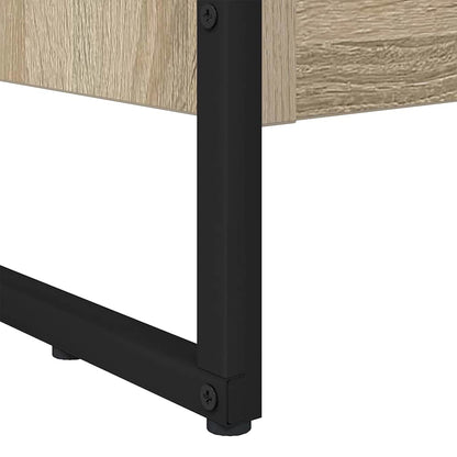 vidaXL Bücherregal Sonoma 80 x 30 x 155 cm Holzwerkstoff