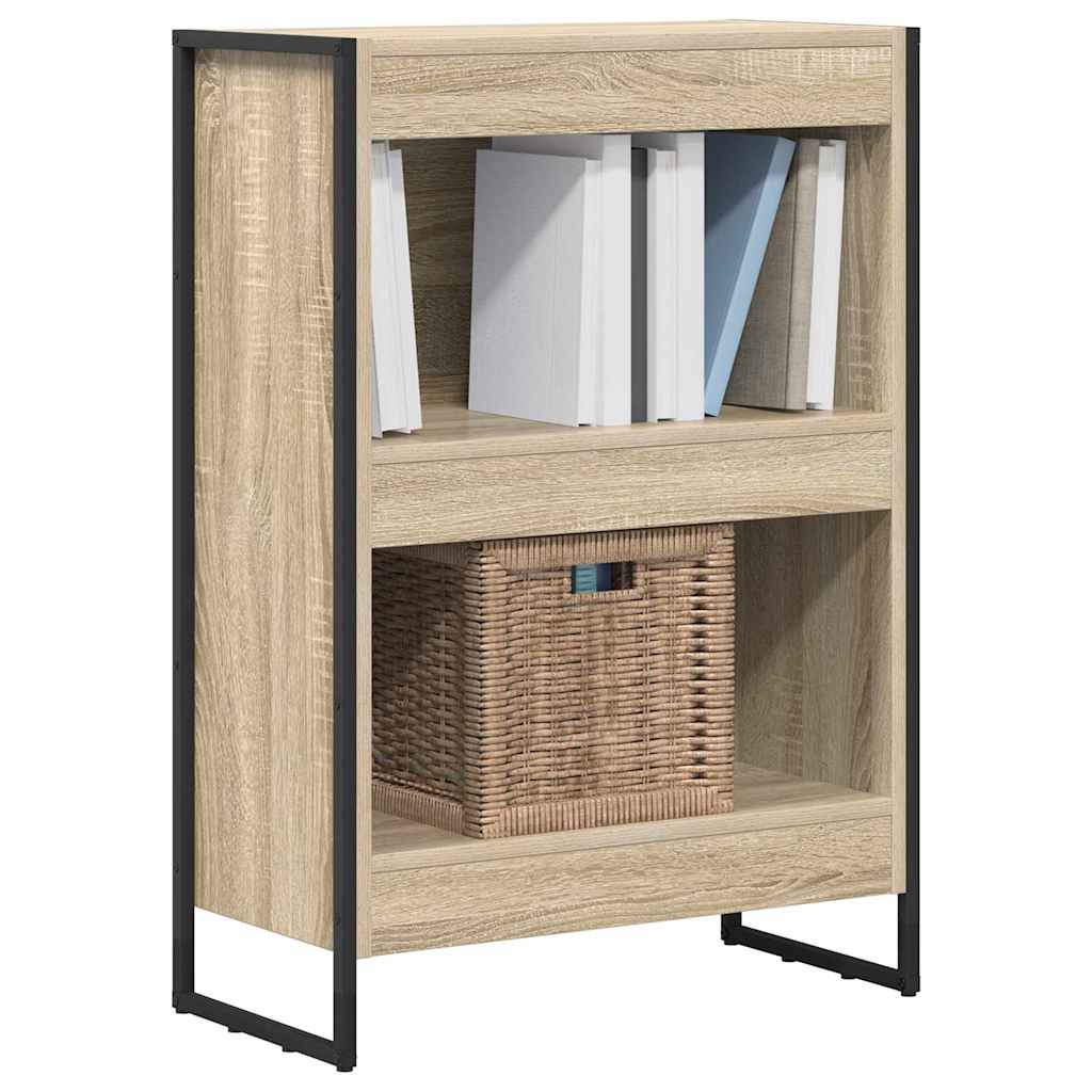 vidaXL Bücherregal Sonoma 80 x 30 x 155 cm Holzwerkstoff