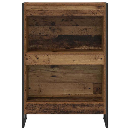 vidaXL Bibliothèque en bois de récupération 80 x 30 x 155 cm Bois d'ingénierie