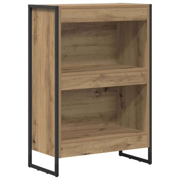 vidaXL Bücherregal Kunsthandwerk Eiche 80 x 30 x 155 cm Holzwerkstoff