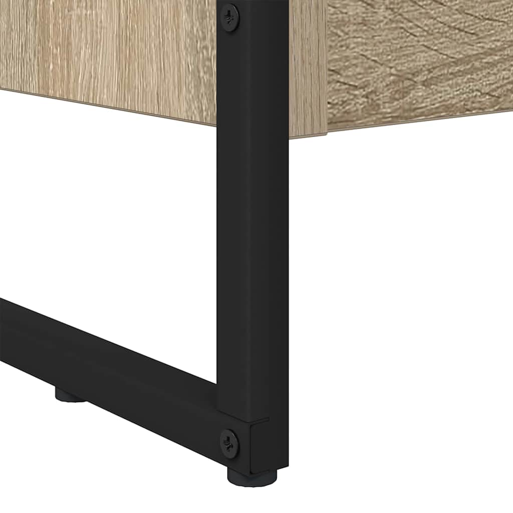 vidaXL Bücherregal Sonoma 80 x 30 x 155 cm Holzwerkstoff